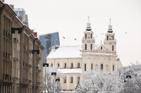 Žvilgsnis į Šv.Rapolo bažnyčią 